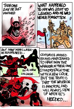Read Rics Keldin: The Masked Warrior   1 Page 4 in English