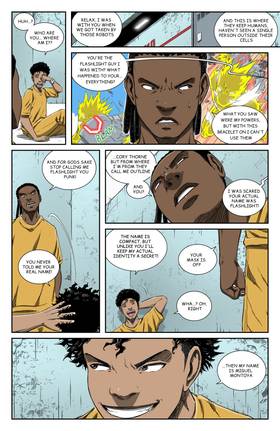 Read Compact x Outline: CODEBREAKERS  1 Page 9 in English