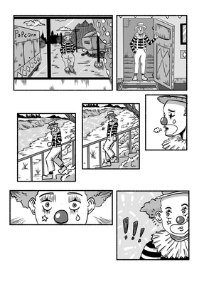 Read Sadly Smiling Clown  1 Page 3 in English