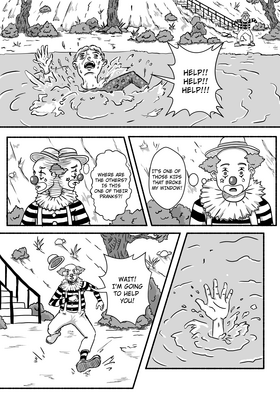 Read Sadly Smiling Clown  1 Page 4 in English