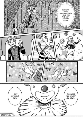 Read Sadly Smiling Clown  1 Page 8 in English