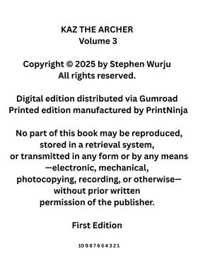 Read KAZ the Archer VOL 3  1 Page 2 in English