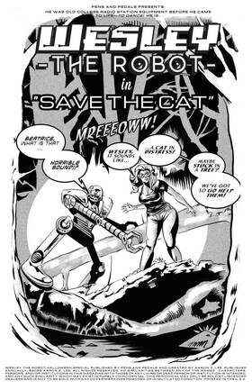 Read Wesley the Robot: Halloween Special  1 Page 4 in English