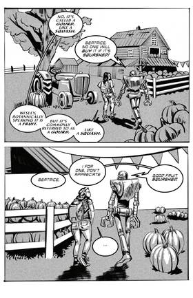 Read Wesley the Robot: Halloween Special  1 Page 9 in English