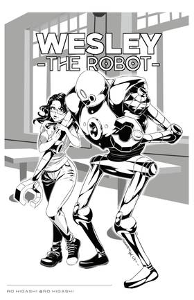 Read Wesley the Robot: Halloween Special  1 Page 2 in English