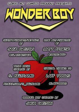 Read Wonder Boy  16 Page 3 in English