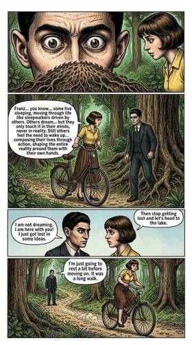 Read Kafka goes to the forest  1 Page 4 in English