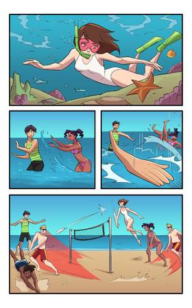 Read Class Act Holiday Special  1 Page 6 in English