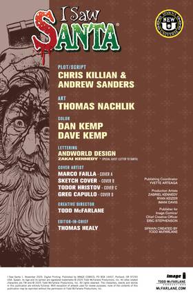 Read I Saw Santa: A Spawn Universe Christmas Story  1 Page 2 in English