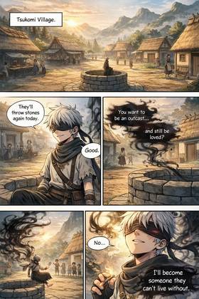 Read The Blind Outcast Of Tamara   1 Page 1 in English