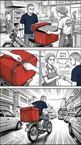 Read A PODEROSA TARTARUGA CHEFONA  1 Page 2 in Portugese