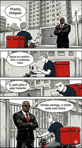 Read A PODEROSA TARTARUGA CHEFONA  1 Page 5 in Portugese