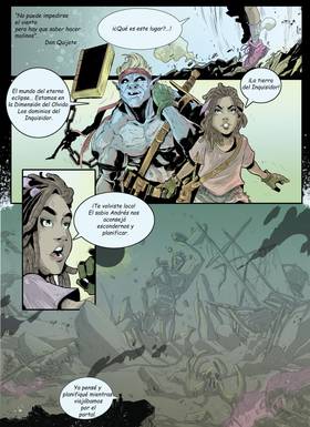 Read El libro de Cristal   capitulo 4 : la lanza y el pincel    1 Page 3 in Spanish