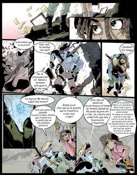 Read El libro de Cristal   capitulo 4 : la lanza y el pincel    1 Page 4 in Spanish