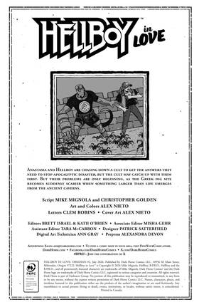 Read Hellboy in Love: Obsidian  2 Page 2 in English