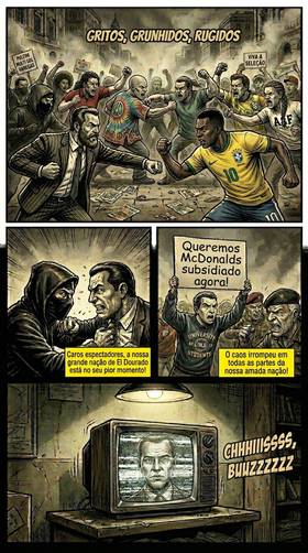Read The Exterminating Capybara  1 Page 4 in Brazilian Portuguese
