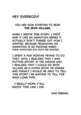 Read THE IRON VILLAGE  1 Page 2 in English