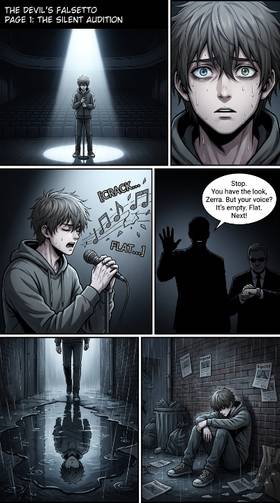 Read The Devil's Falsetto  1 Page 2 in English