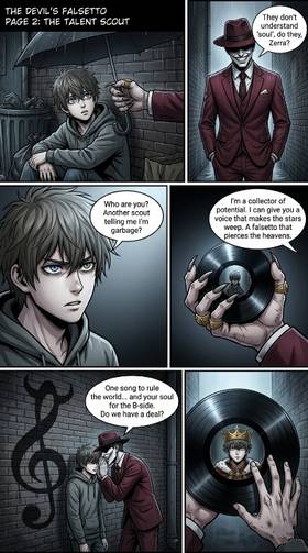 Read The Devil's Falsetto  1 Page 3 in English