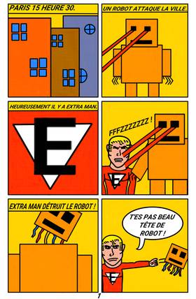 Read Extra Man  1 Page 1 in French