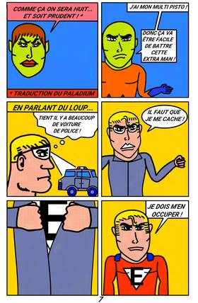 Read Extra Man  1 Page 8 in French
