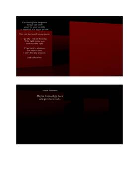 Read IAMAFRAID.  2 Page 9 in English