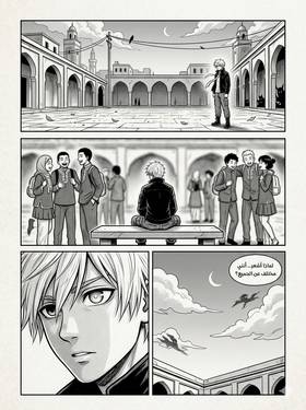 Read kuroshin  1 Page 2 in Arabic