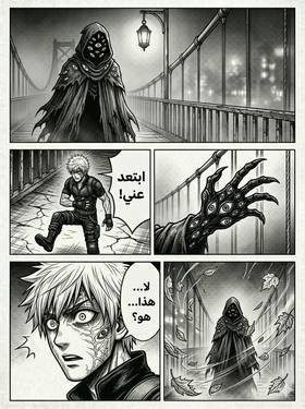 Read kuroshin  1 Page 8 in Arabic