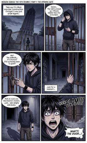 Read Menara Saidah : 13th Degree  1 Page 2 in English