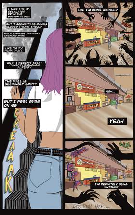Read Panic Attack at the Mall!  1 Page 8 in English