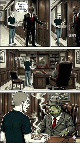 Read THE POWERFUL BOSS TURTLE  1 Page 7 in English
