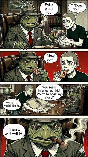 Read THE POWERFUL BOSS TURTLE  1 Page 9 in English