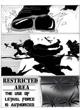 Read Area 51 Raid Mini Comix  1 Page 4 in English