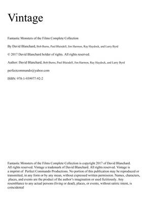 Read Fantastic Monsters of the Films Complete Collection   1 Page 3 in English