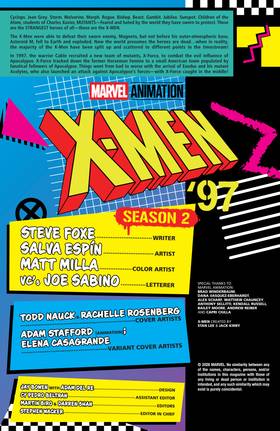 Read X-Men '97: Season Two (2026)  5 Page 2 in English