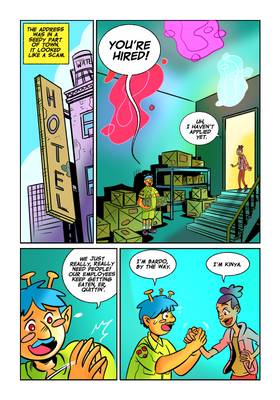 Read KINYA: INTERDIMENSIONAL DELIVERY GIRL  1 Page 3 in English