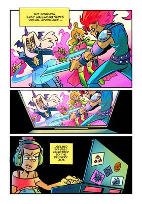Read KINYA: INTERDIMENSIONAL DELIVERY GIRL  1 Page 8 in English
