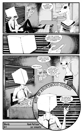 Read Anonymous Cubed Surrealist Private Eye  1 Page 2 in English