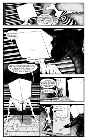 Read Anonymous Cubed Surrealist Private Eye  1 Page 3 in English