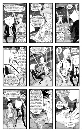 Read Anonymous Cubed Surrealist Private Eye  3 Page 3 in English