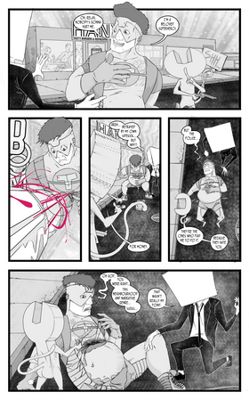 Read Anonymous Cubed Surrealist Private Eye  4 Page 7 in English