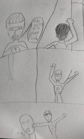 Read the comet  1 Page 6 in English