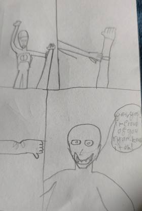 Read the comet  1 Page 4 in English