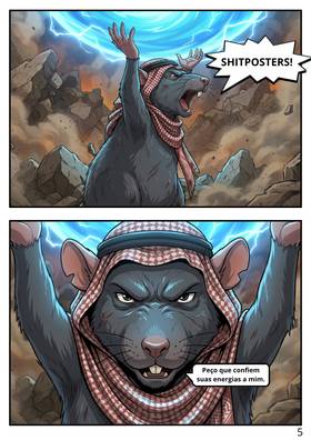 Read Origens Shitpost - 1 ° Temporada (2020)  8 Page 5 in Portugese