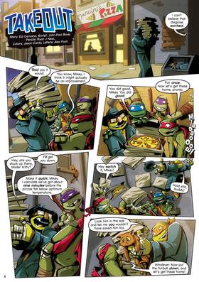 Read Teenage Mutant Ninja Turtles: The Booyakasha Books  1 Page 4 in English