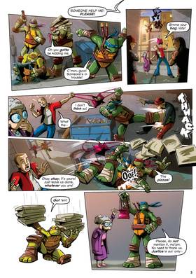 Read Teenage Mutant Ninja Turtles: The Booyakasha Books  1 Page 5 in English
