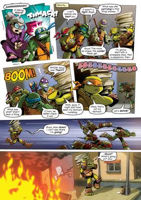 Read Teenage Mutant Ninja Turtles: The Booyakasha Books  1 Page 6 in English