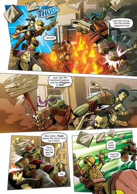 Read Teenage Mutant Ninja Turtles: The Booyakasha Books  1 Page 7 in English