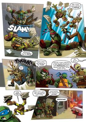 Read Teenage Mutant Ninja Turtles: The Booyakasha Books  1 Page 8 in English