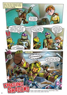 Read Teenage Mutant Ninja Turtles: The Booyakasha Books  1 Page 10 in English